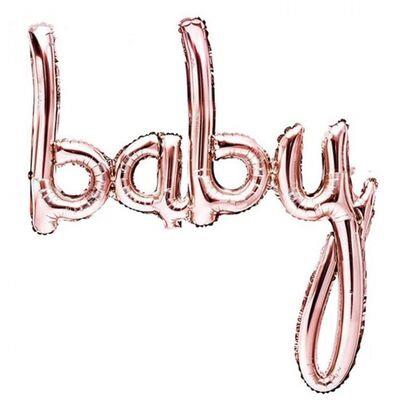 Baby Rose Gold Folyo Balon - 1