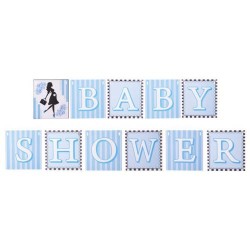 Baby Shower Mavi Banner - 1