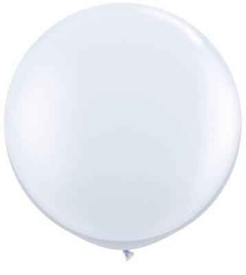 Beyaz Jumbo Balon 24'' - 1