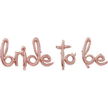 Bride To Be Folyo Balon Rose Gold 108x45cm - 1