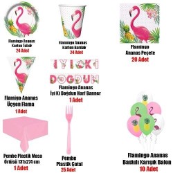 Flamingo Ekonomik Parti Seti 24 Kişilik - 2