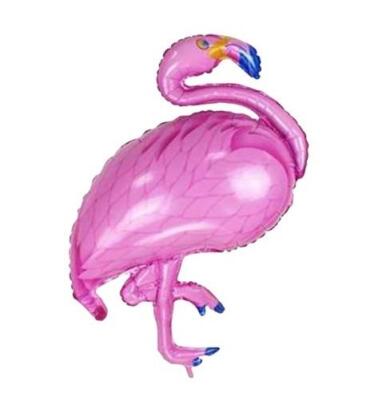 Flamingo Folyo Balon Pembe 105x51cm - 1