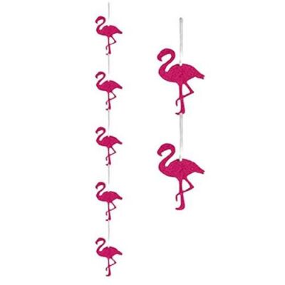 Flamingo Simli Asma Süs 6'lı - 1