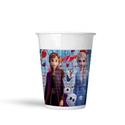 Frozen 2 Plastik Bardak 8'li - 1