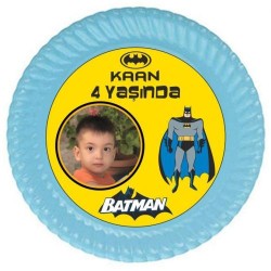 Kişiye Özel Batman Etiket 12cm - 1