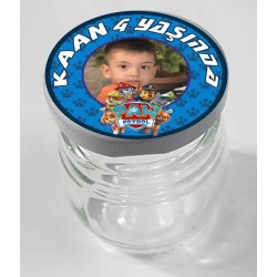 Kişiye Özel Paw Patrol Etiket 5cm 20'li - 1