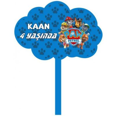 Kişiye Özel Paw Patrol Fotoğraf Çektirme Çubuğu - 1