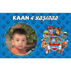 Kişiye Özel Paw Patrol Köpük Baloncuk 5'li - 2