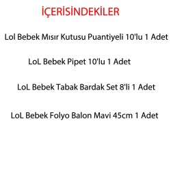 Lol Bebek Parti Seti 37 Parça - 2