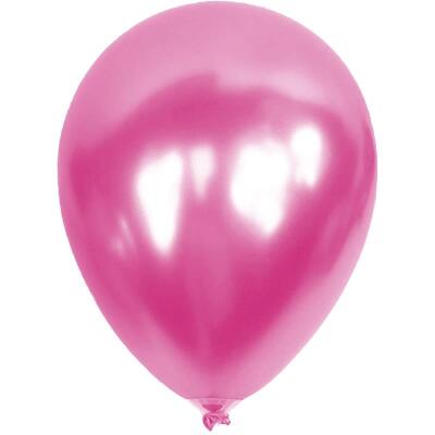 Metalik Pembe Balon 100'lü Paket - 1