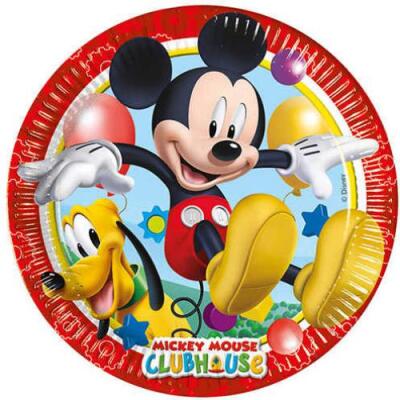 Mickey Playful Karton Tabak 8'li - 1