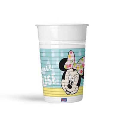 Minnie Tropical Plastik Bardak 8'li - 1