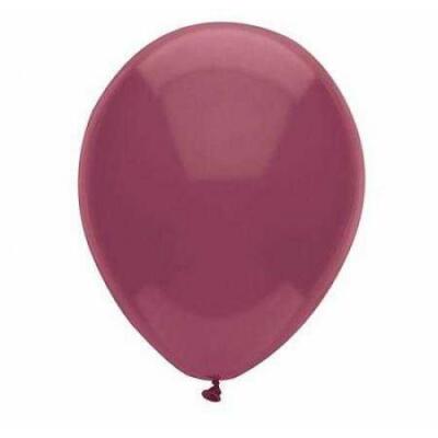 Pastel Bordo Balon 10'lu - 1