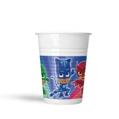 PJ Masks Entertainment Plastik Bardak 8'li - 1