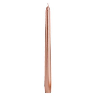 Rose Gold Şamdan Mum 24 cm - 2