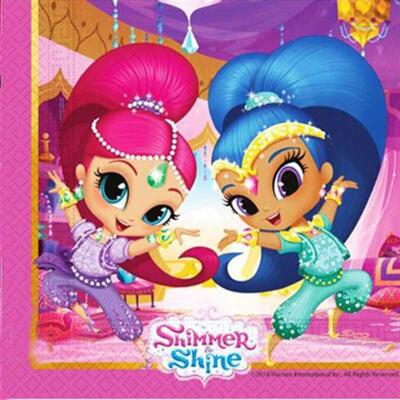 Shimmer And Shine Peçete 20'li - 1