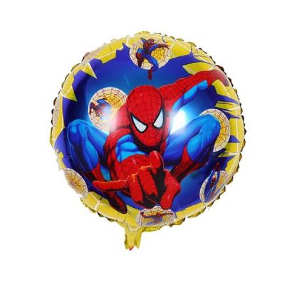 Spiderman Yuvarlak Folyo Balon 45 cm? - 1