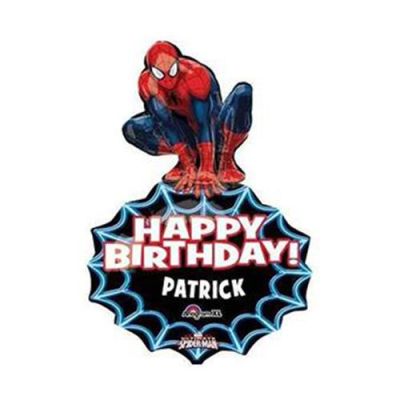 Spiderman Kişiye Özel Supershape Folyo Balon 86cm - 1