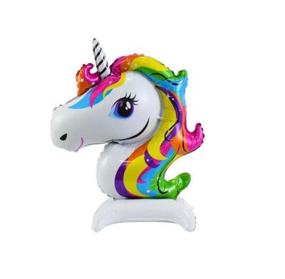 Unicorn Ayaklı Folyo Balon 45x36Cm - 1