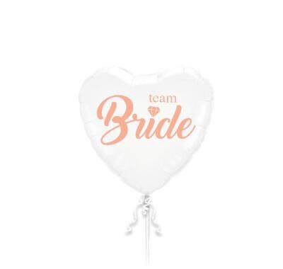 Team Bride Beyaz Folyo Balon 18'' - 1