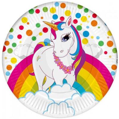 Unicorn Rainbow Karton Tabak 8'li - 1